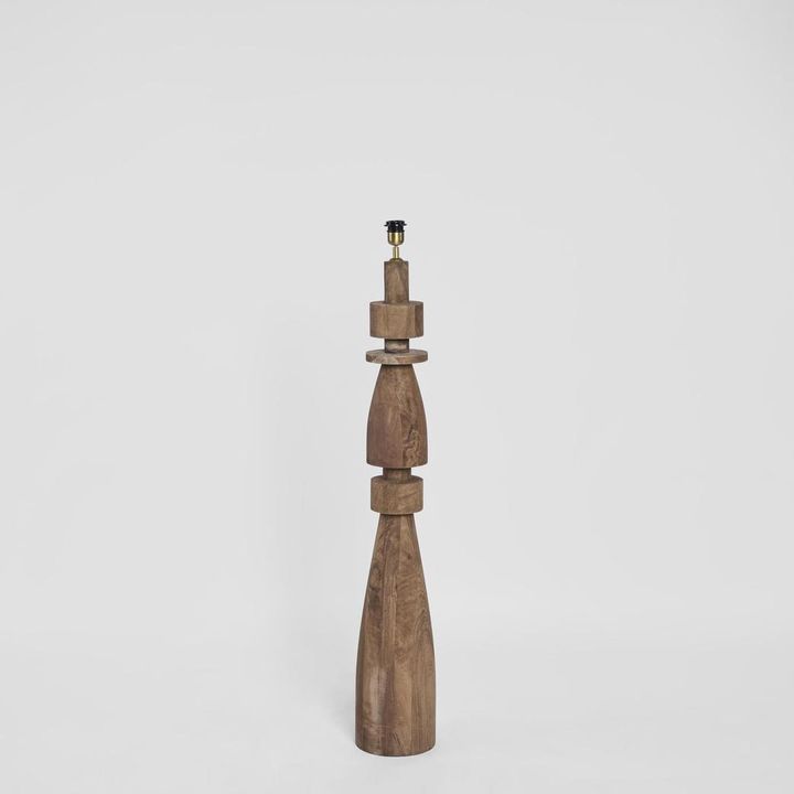 Magnus Floor Lamp Base Natural- Base Only