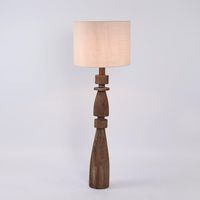 Magnus Floor Lamp Base Natural- Base Only