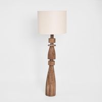 Magnus Floor Lamp Base Natural- Base Only