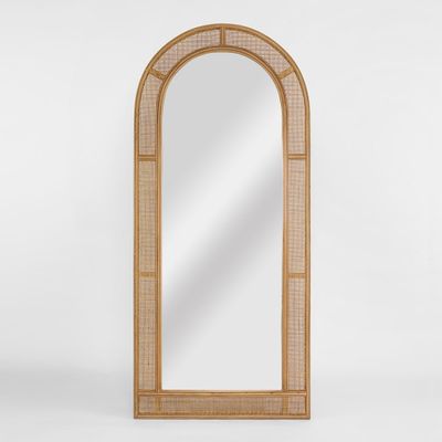 Beau  Mirror Rattan
