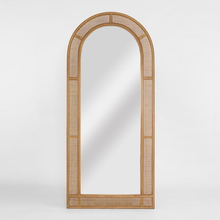 Beau  Mirror Rattan