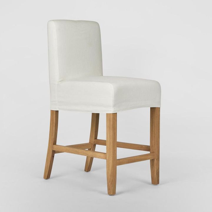 Slip Cover Only - Ville White (Counter Stool)