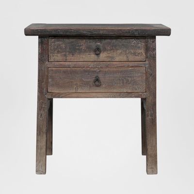 Shanxi Elm Table With Drawers 150 Years Old