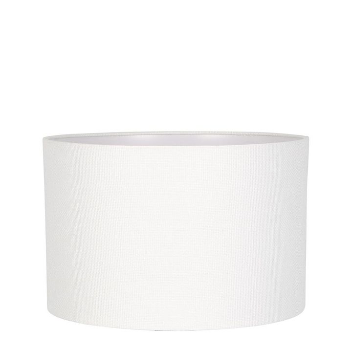 Java Cylinder Lamp Shade White L