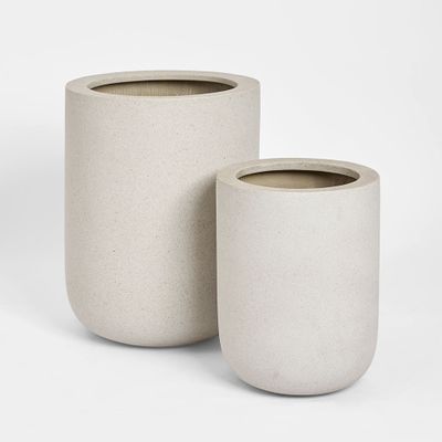 An Phu Planter Set of 2 Beige