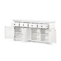 Sorrento 4 Door Hamptons 188cm Buffet White