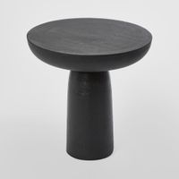 Pablo Side Table Round Black -Outdoor