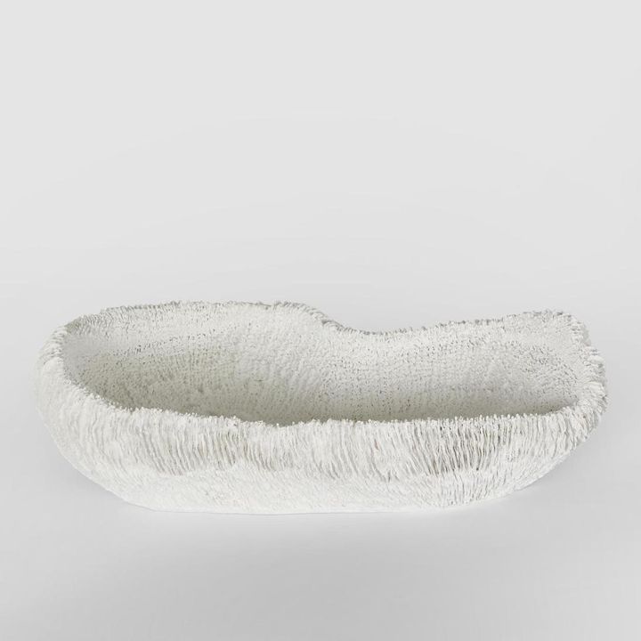 Haven White Coral Bowl 36X18X9CM
