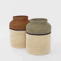 Sien Woven Basket Rust