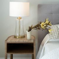 Denver Travertine Bedside