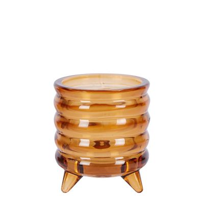 Ripple Tealight Holder Small Burnt Umber