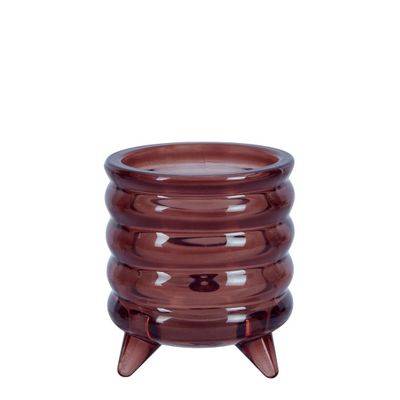 Ripple Tealight Holder Small Mulberry
