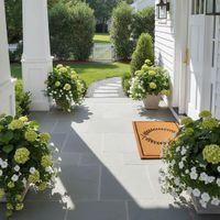 Wimbledon Coir Doormat with Vinyl Backing Small 45x75