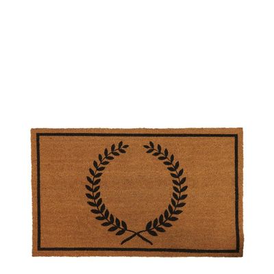 Wimbledon Coir Doormat with Vinyl Backing Small 45x75