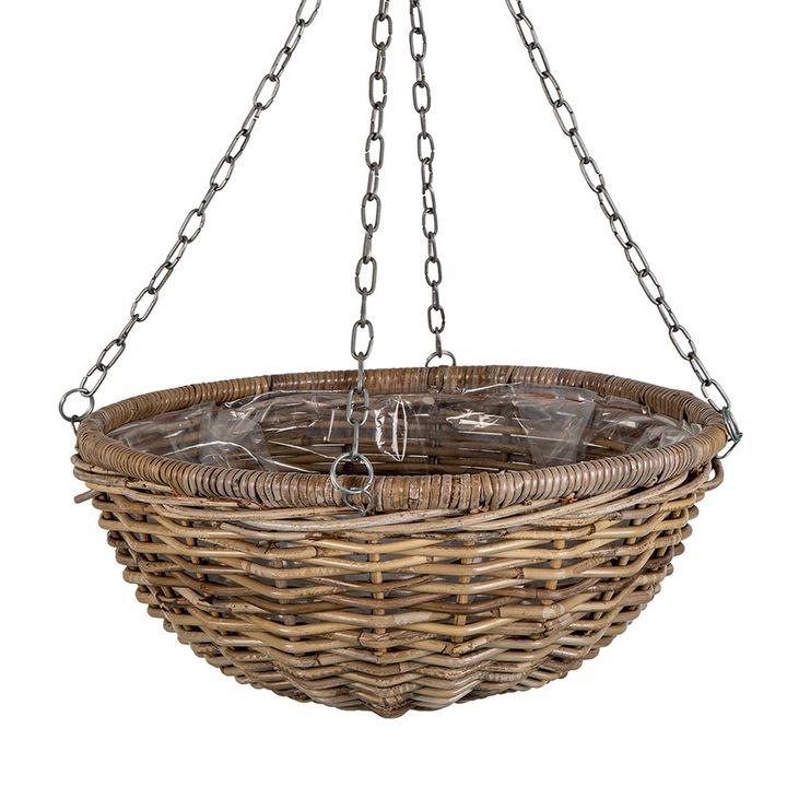 Wicker Hanging Basket, Wicker Wall Basket, Kids Interior Basket, Flower  Hanging Basket, NATURAL 