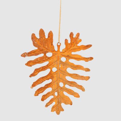 Ghardin Monstera Leaf Hanging Tree Ornament