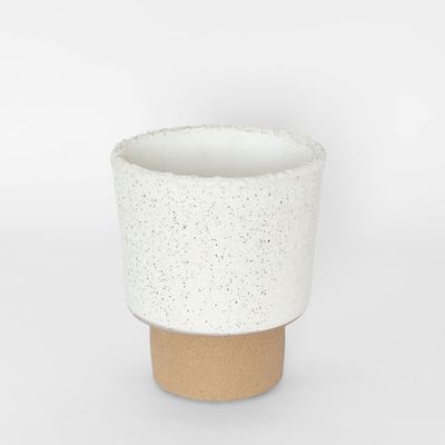 Margot Pot Small  Chalk