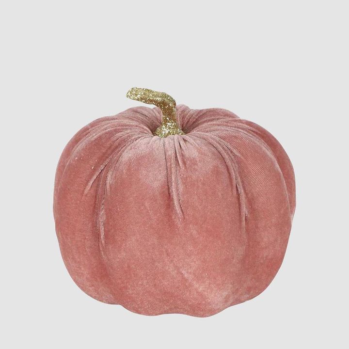 Velvet Pumpkin Small Pink