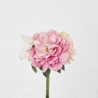 Peony Bouquet Mixed 30cm Light Pink
