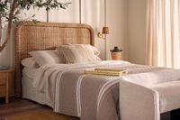 Mina Bone Inlay Tray Mustard/White