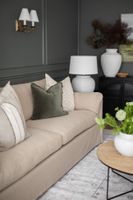 Montauk Ceramic Table Lamp Base White- Base Only