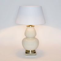Matisse Ceramic Table Lamp Base Cream- Base Only