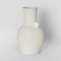 Cleo Vase White Medium