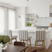 Cape Swivel Counter Stool Charcoal/White Stripe