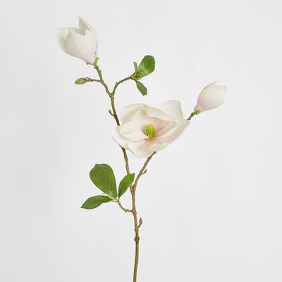 Magnolia Spray 79cm White