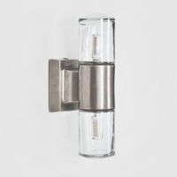 Plover Outdoor Wall Light Antique Silver