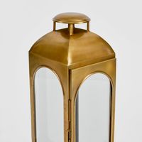 Coachhouse Lantern Large Brass - Outdoor