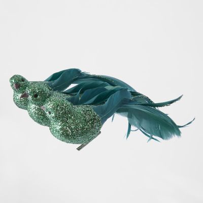 Attaz Clip on Bird Set of 3 Green