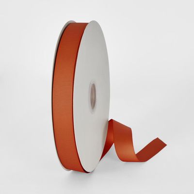 Autunm Orange Grosgrain Ribbon 100yards - P760