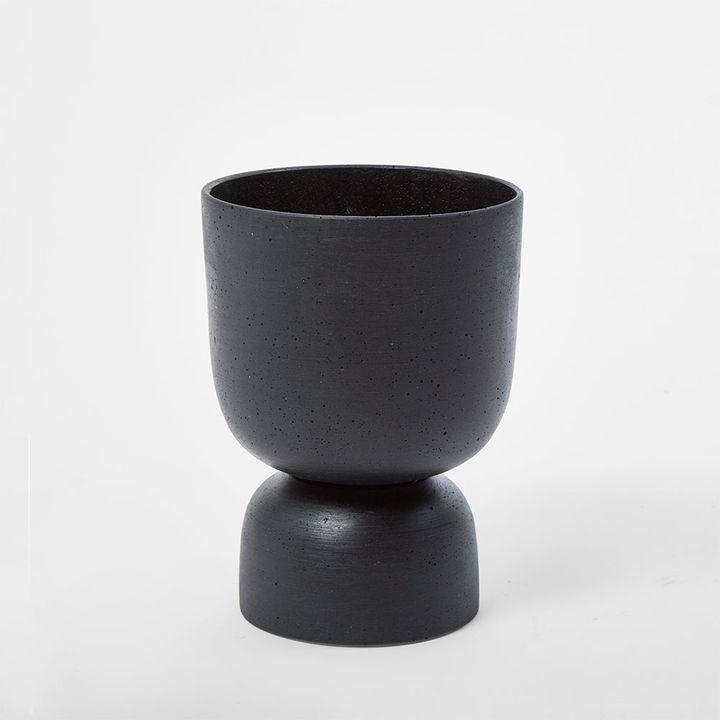 Blanche Planter Small Black