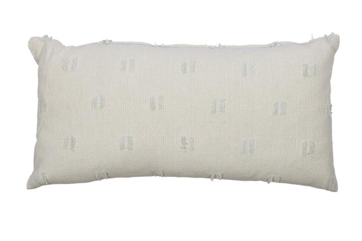 Tuft Cushion Sky Grey Cover Only