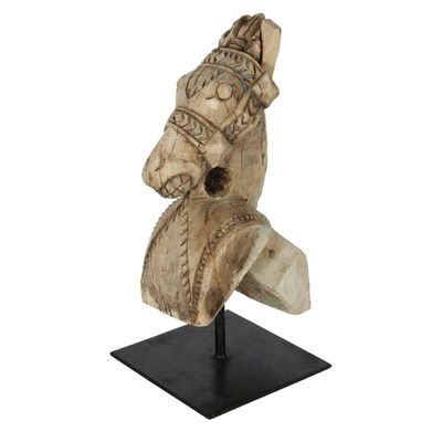 Rashi Wooden Horse Head Large