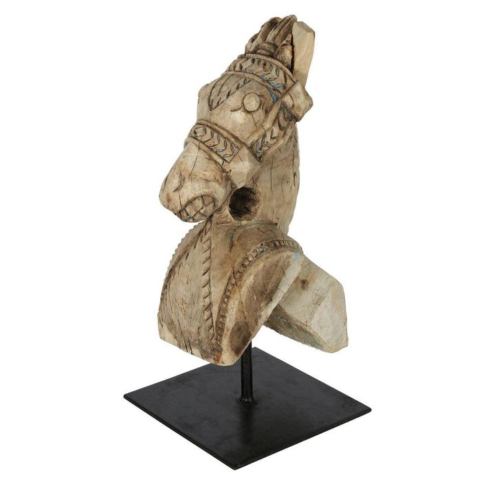Rashi Wooden Horse Head Large
