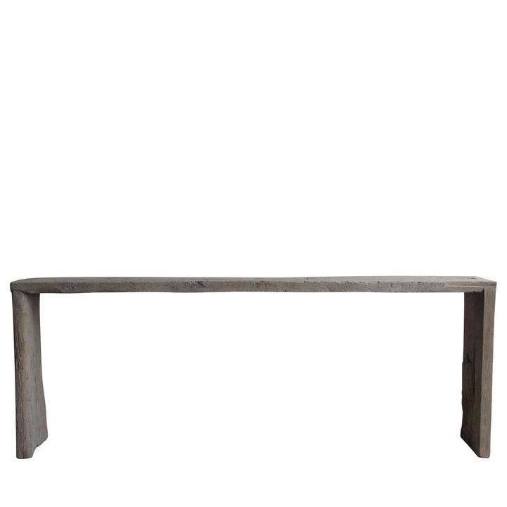 Console in Recycled Elm
