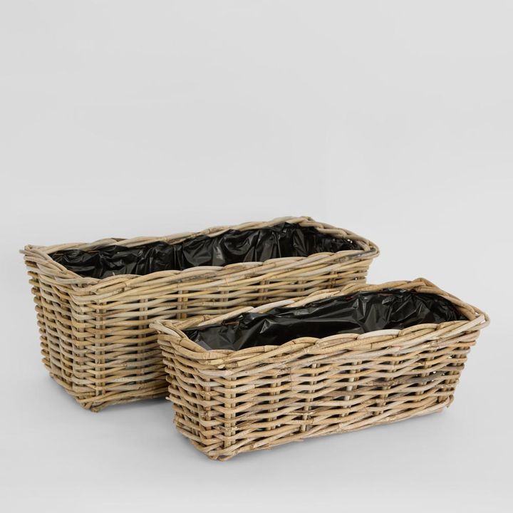 Luna Rectangular Basket set2