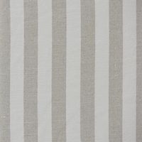 Noosa Hamptons Snuggle Chair Natural Stripe with White piping