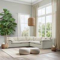 Norfolk 5 Seater Modular Sofa Beige
