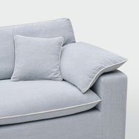 Norfolk 6 Seater Modular Beach w/White piping