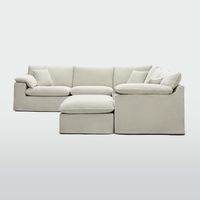 Norfolk 5 Seater Modular with Chaise (Reversible) Beige