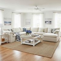 Norfolk 5 Seater Modular with Chaise (Reversible) Beige