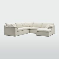 Norfolk 5 Seater Modular with Chaise (Reversible) Beige