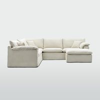 Norfolk 5 Seater Modular with Chaise (Reversible) Beige