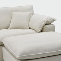 Norfolk 6 Seater Modular with Chaise (Reversible) Beige