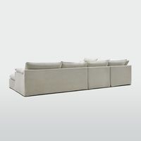 Norfolk 6 Seater Modular with Chaise (Reversible) Beige