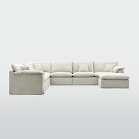Norfolk 6 Seater Modular with Chaise (Reversible) Beige