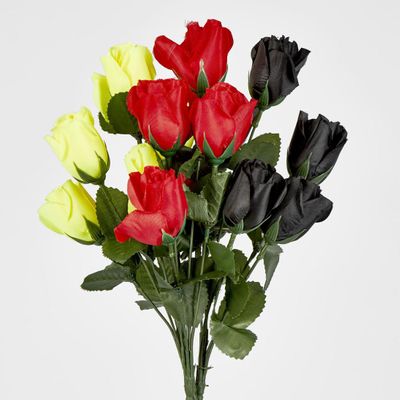 Rosebud Bush Asstd E Box of 60